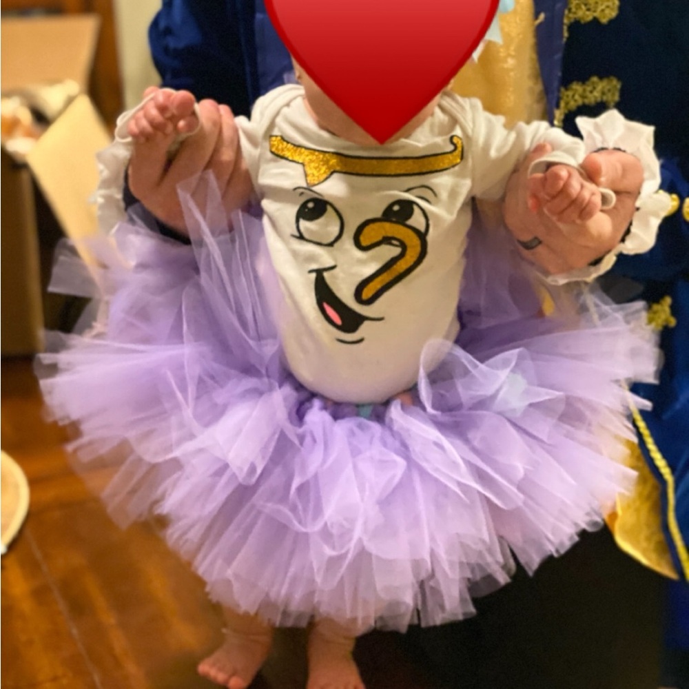 Chip Halloween costume for infant 0-6mo.